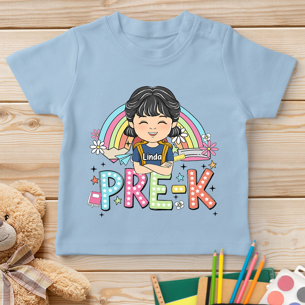 Custom Christmas & Birthday Keepsake Gift • School Level Unlocked - Personalized Youth T-shirt