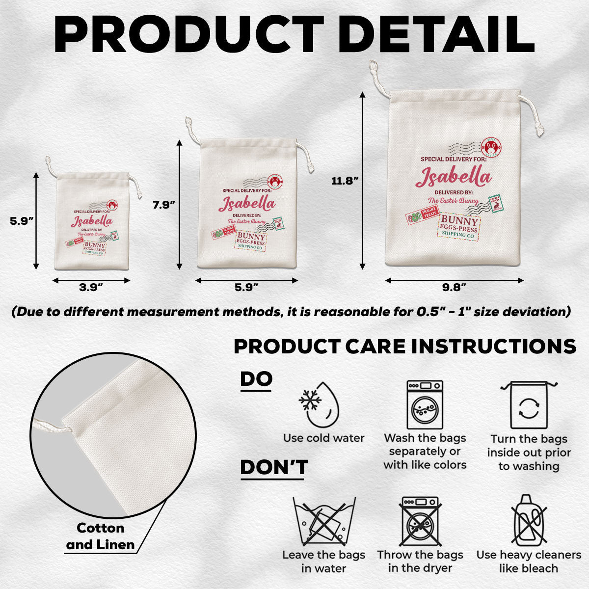 Special Delivery - Personalized Favor Bag