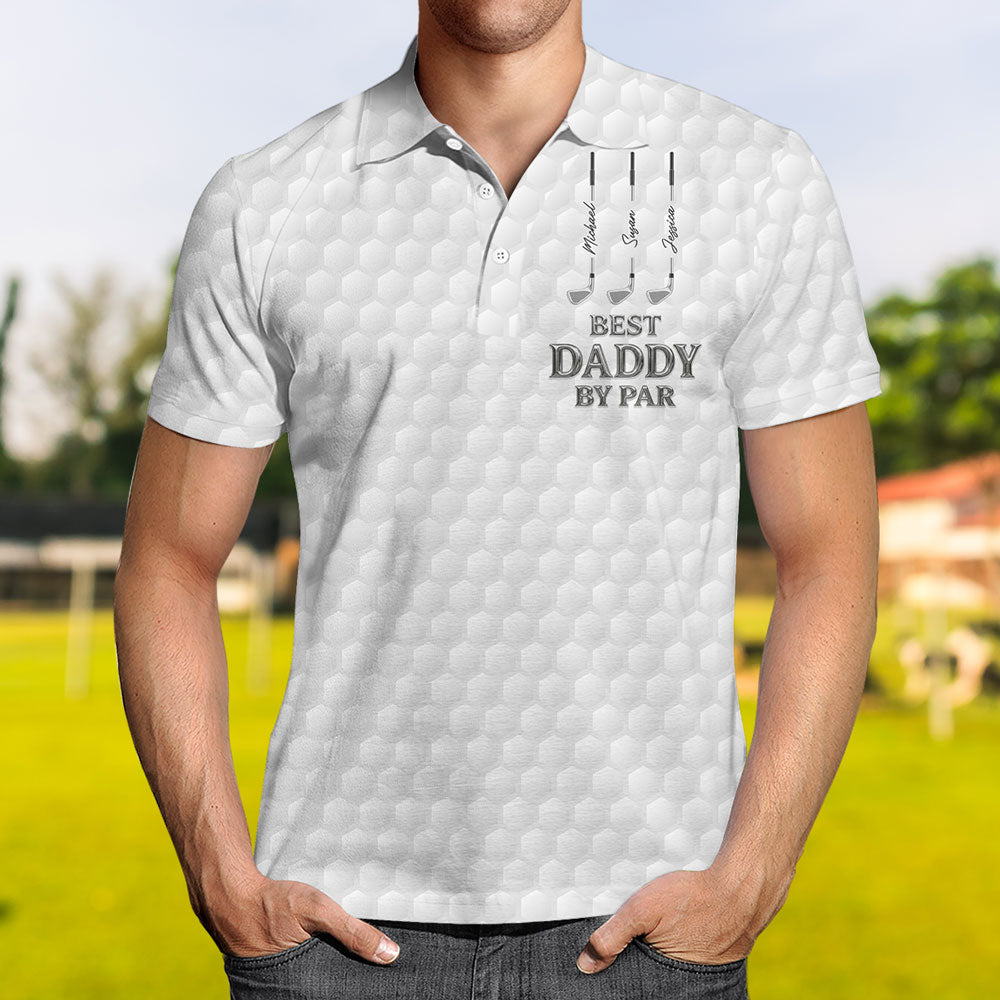 Best Daddy By Par - Personalized Polo Shirt