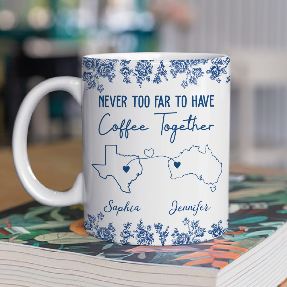 Custom Best Friend, Christmas & Birthday Friendship Keepsake Gift • I Wish - Personalized Coffee Mug