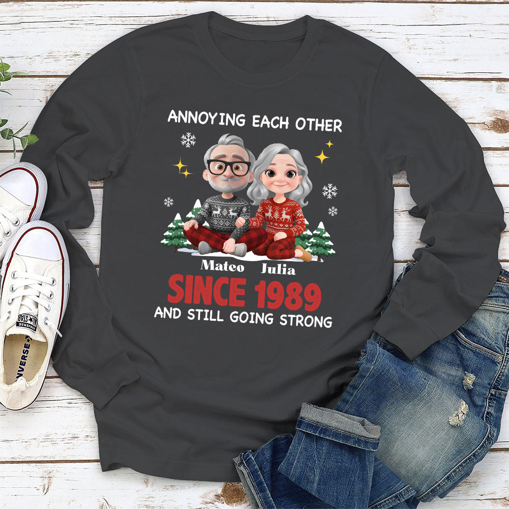 Custom Christmas Anniversary Keepsake Gifts For Husband • Christmas With You - Personalized Shirt