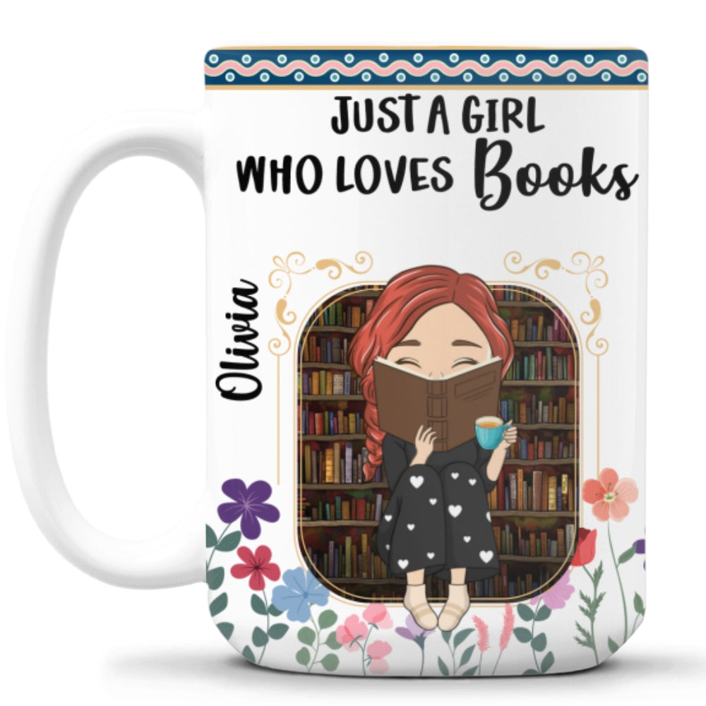 Custom Christmas & Birthday Keepsake Gift • Reading Fuel My Soul - Personalized Coffee Mug