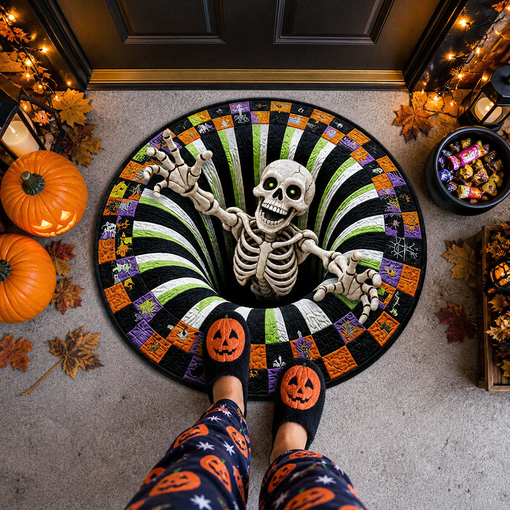 Spooky Season Runs In Family - Personalized Doormat