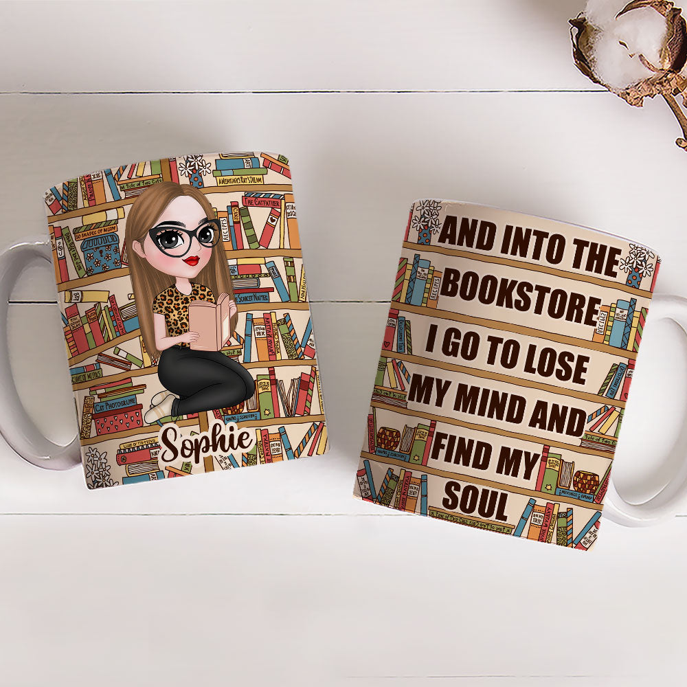 Custom Christmas & Birthday Keepsake Gift • Book Lover - Personalized Coffee Mug