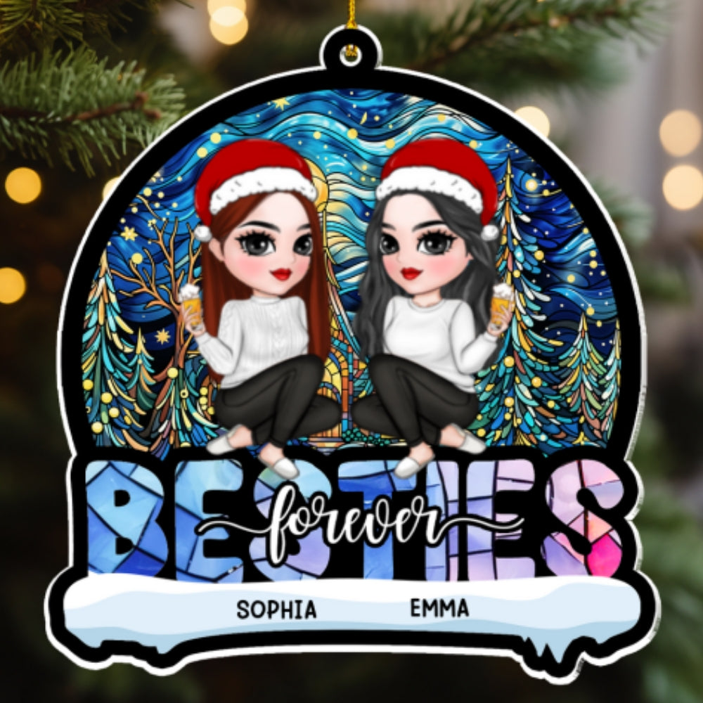 Custom Keepsake Christmas Ornament •  Together Forever - Personalized Acrylic Ornament