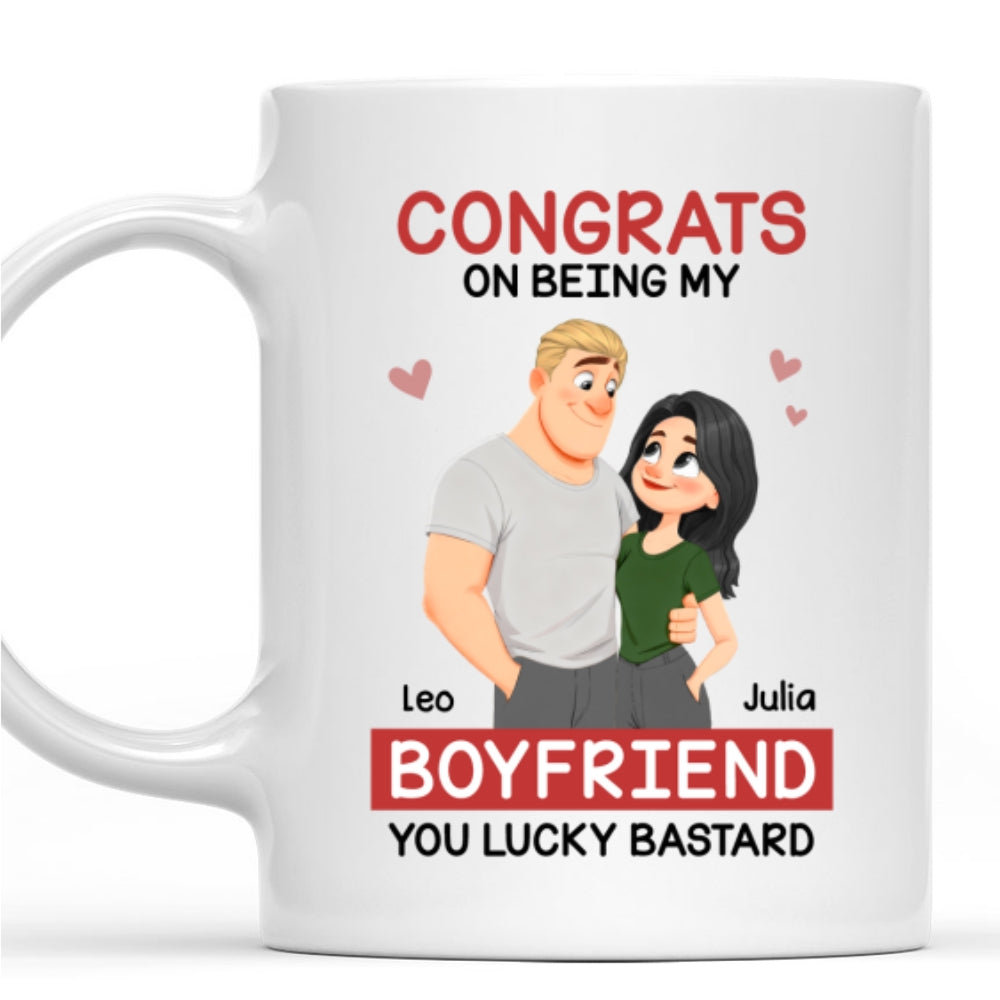 Custom Anniversary Keepsake Gifts For Couple • Love Is You - Personalized Coffee Mug