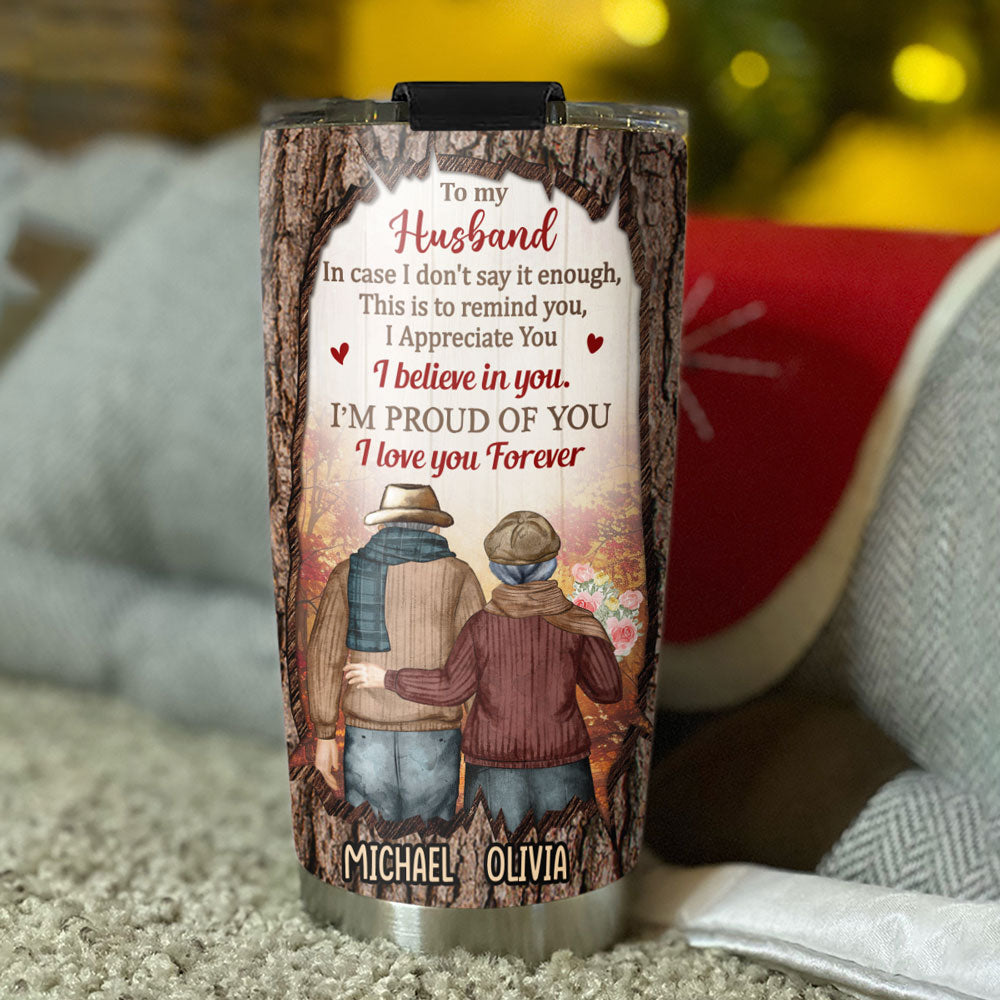 Custom Christmas Anniversary Gifts For Wife • Reminder For You - Personalized Tumbler