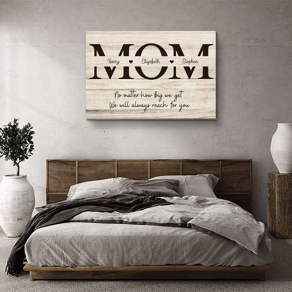 Always Reach For You - Personalized Canvas Print