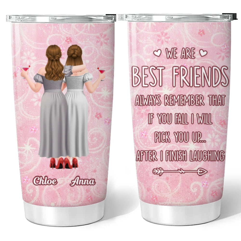 Custom Christmas Birthday Gifts For Best Friend • I Will Pick You After - Personalized Tumbler