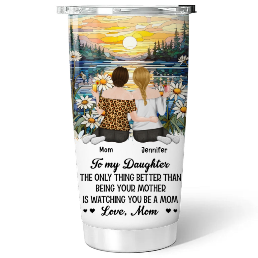 Custom Christmas Birthday Gifts For Mom • To My Daughter Version 2 - Personalized Tumbler