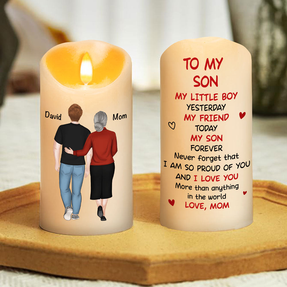 Forever My Child - Personalized LED Candle
