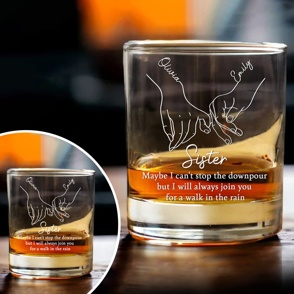 Always Bestie - Personalized Whiskey Glass