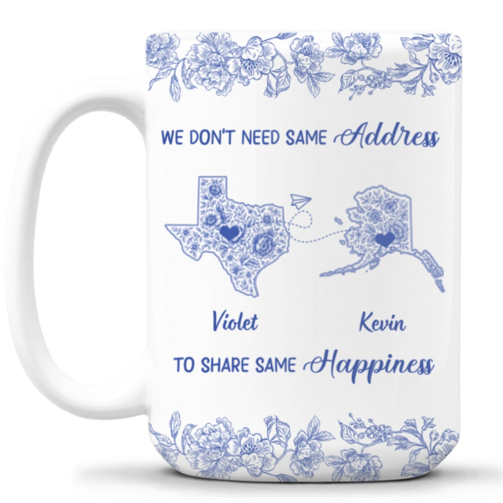 Custom Mother's Day Gift for Daughter • We Do Not Need Same Address - Personalized Coffee Mug