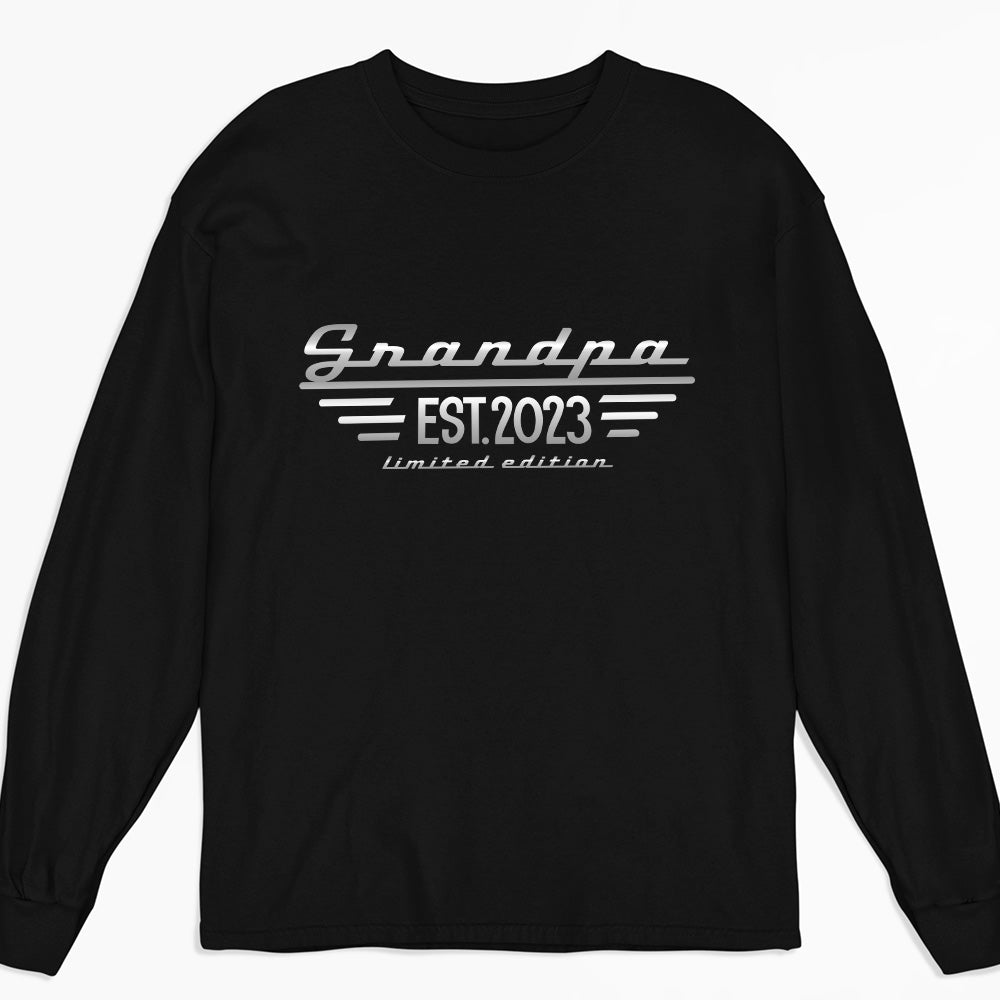Custom Father's Day, Special Gift for Dad & Grandpa • Grandpa Established - Personalized Shirt