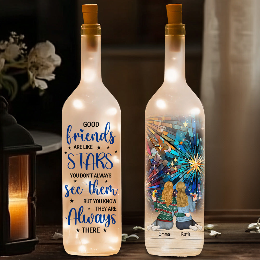 You Are My Shooting Star - Personalized Bottle Lamp