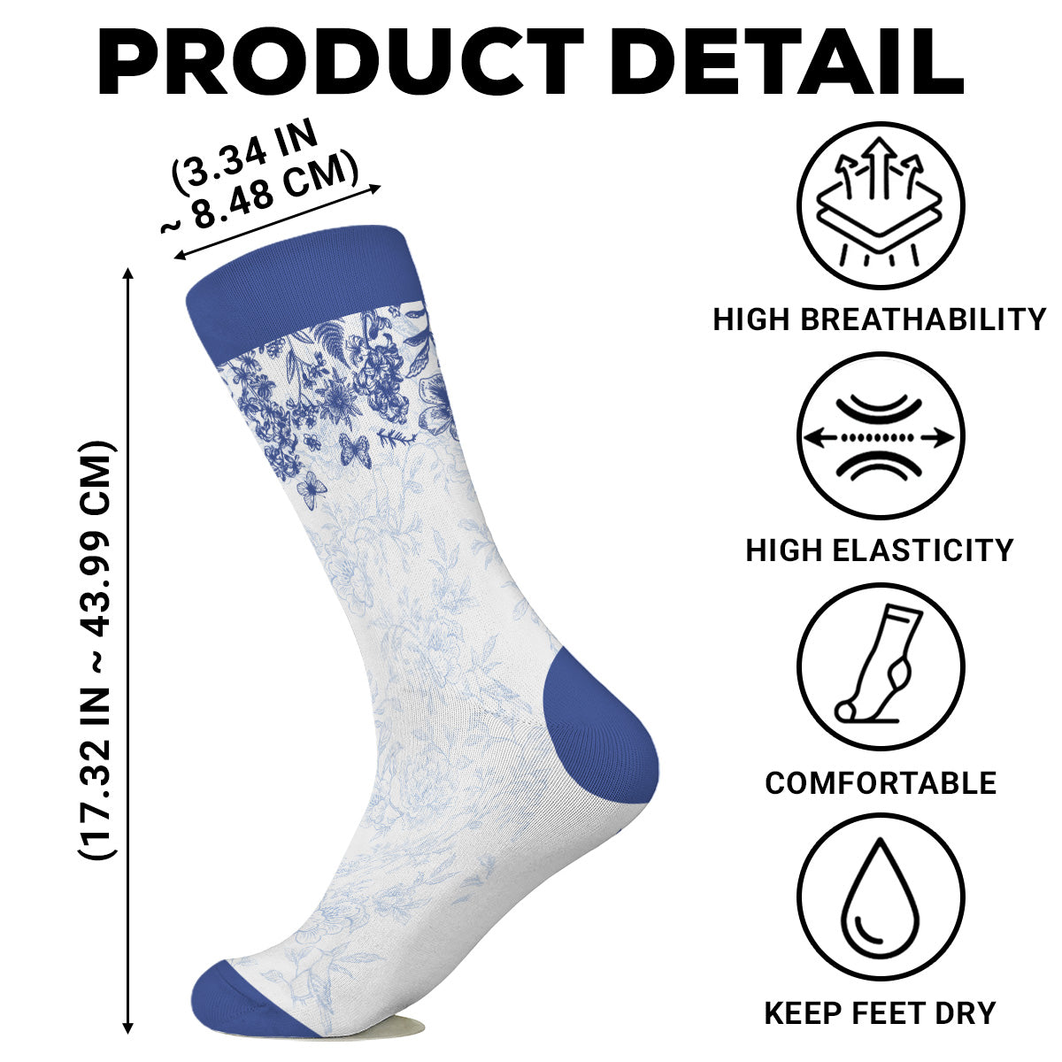 Custom Unique Footwear, Christmas Birthday Gift For Him & Her • God Says I Am - Personalized Crew Socks