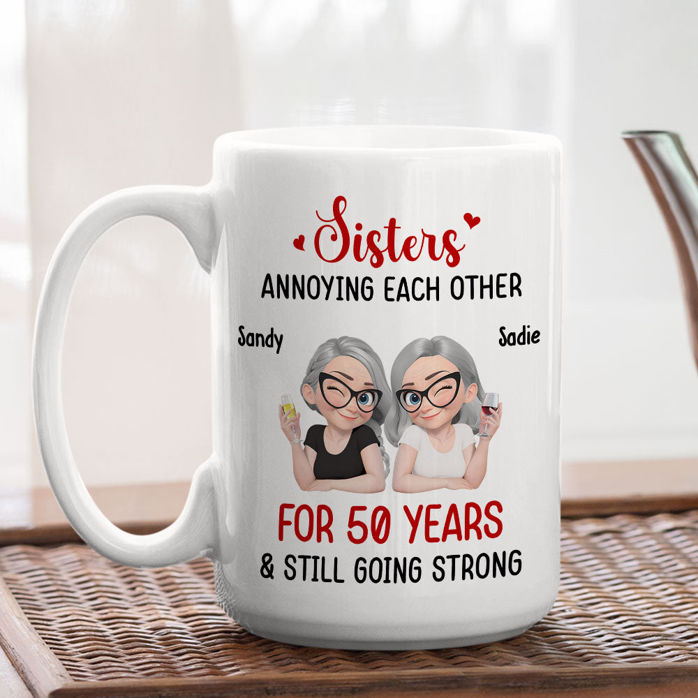 Custom Christmas & Birthday Gift For Sister • Annoying Sister - Personalized Mug