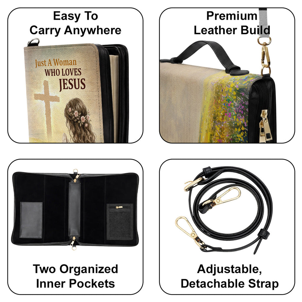 Just A Woman - Personalized Bible Cover