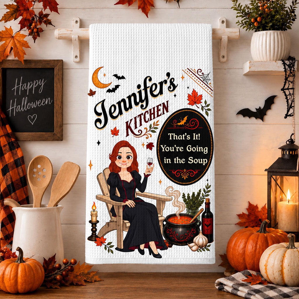 Homemade Magic Starts Here - Personalized Kitchen Towel