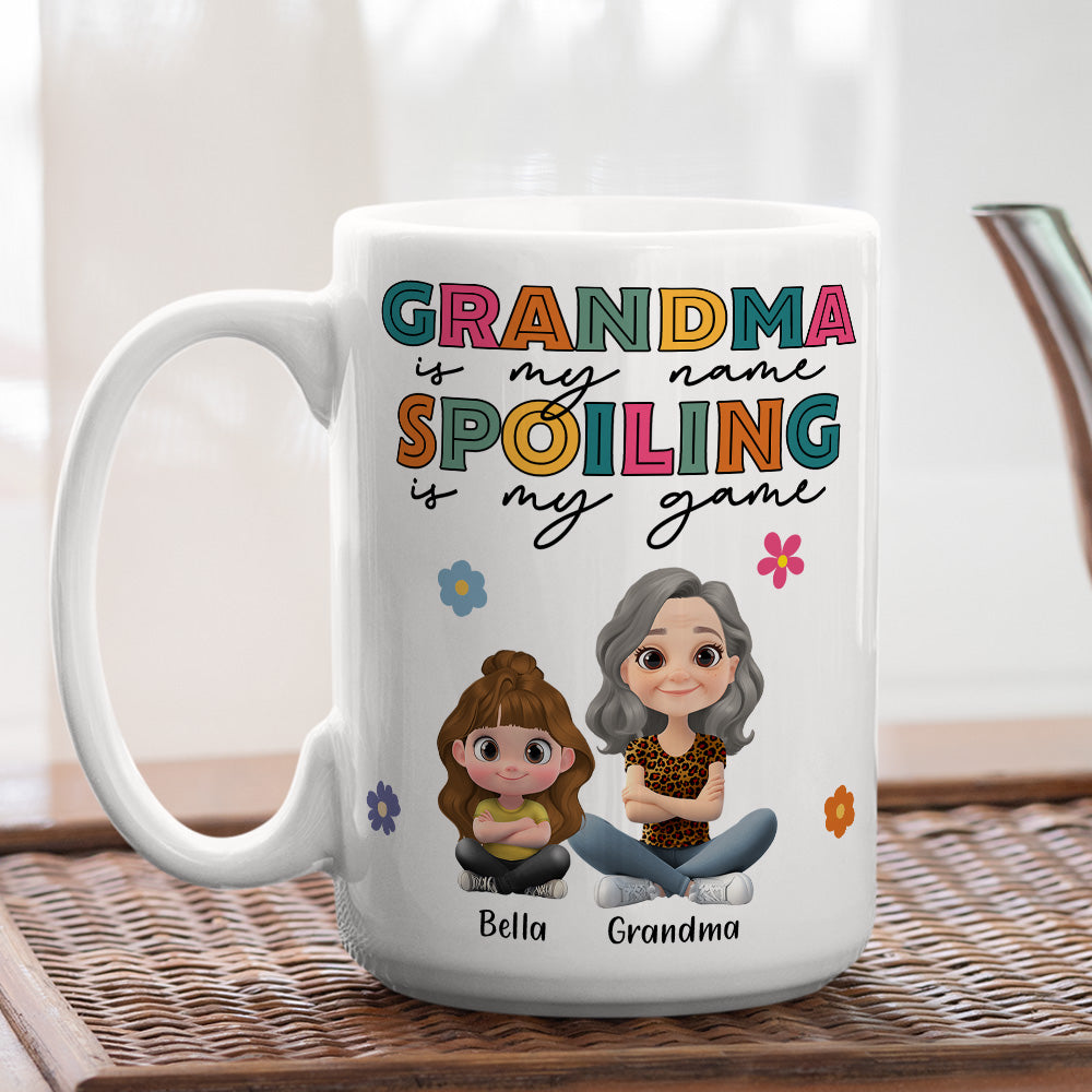 Custom Christmas & Birthday Gift For Grandma • Grandma Magic Makes Everything Better - Personalized Coffee Mug