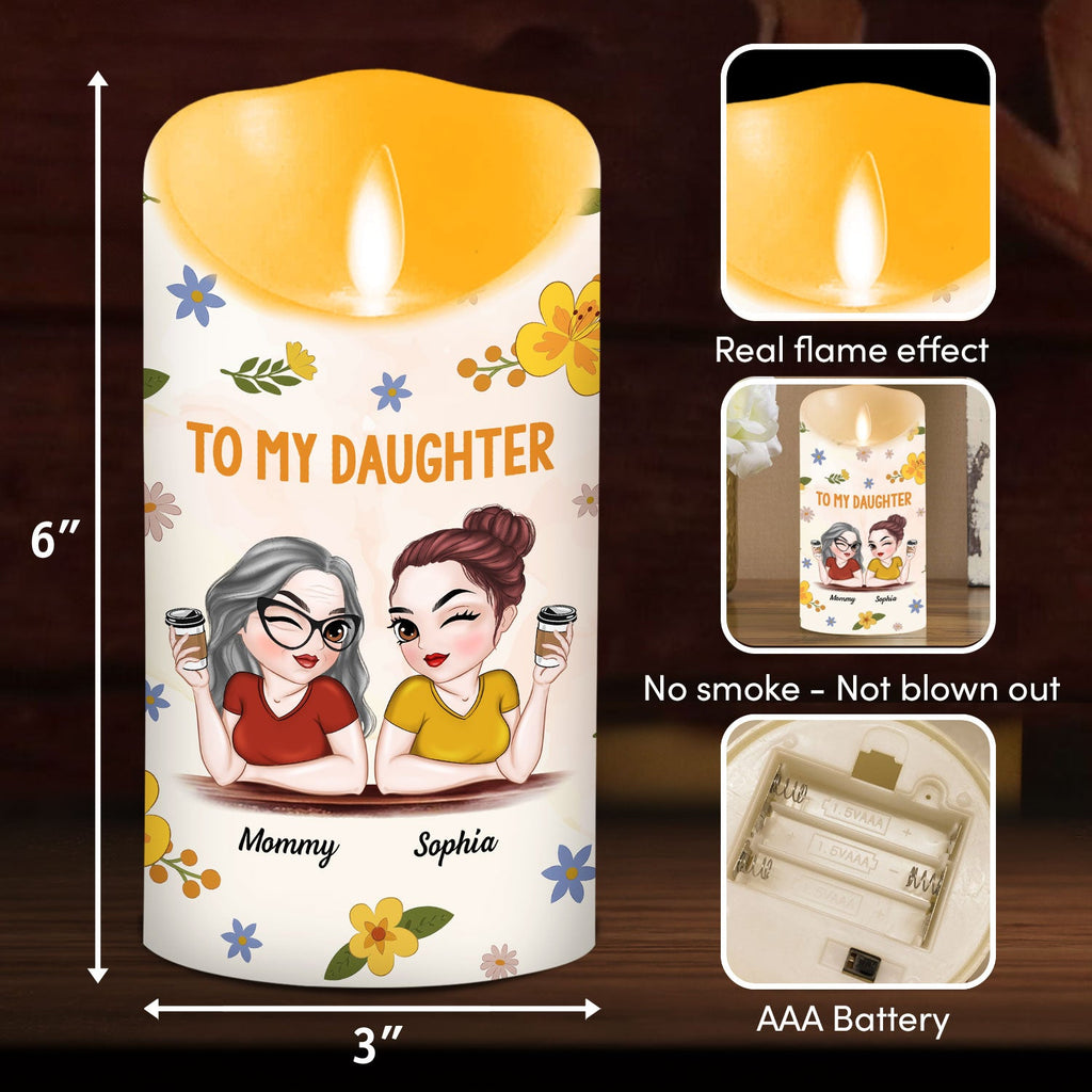 Watching You - Personalized LED Candle