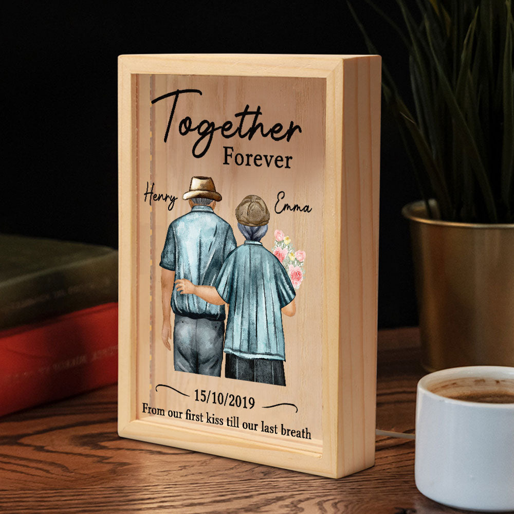 Till Our Last Breath - Personalized Frame Light Box