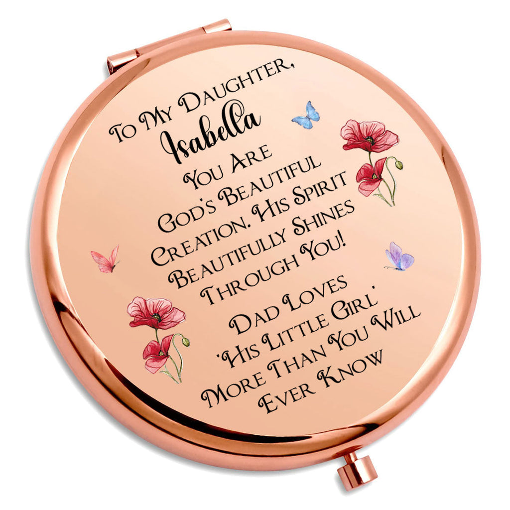 Shining Through His Spirit - Personalized Compact Mirror