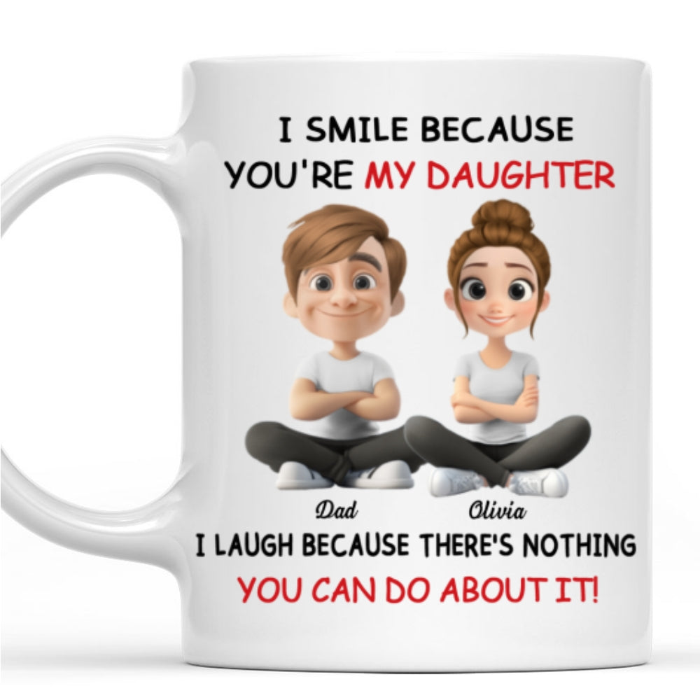 Custom Christmas & Birthday Gift for Daughter • My Daughter - Personalized Coffee Mug
