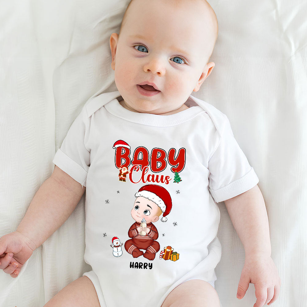 Baby Claus - Personalized Baby Onesie