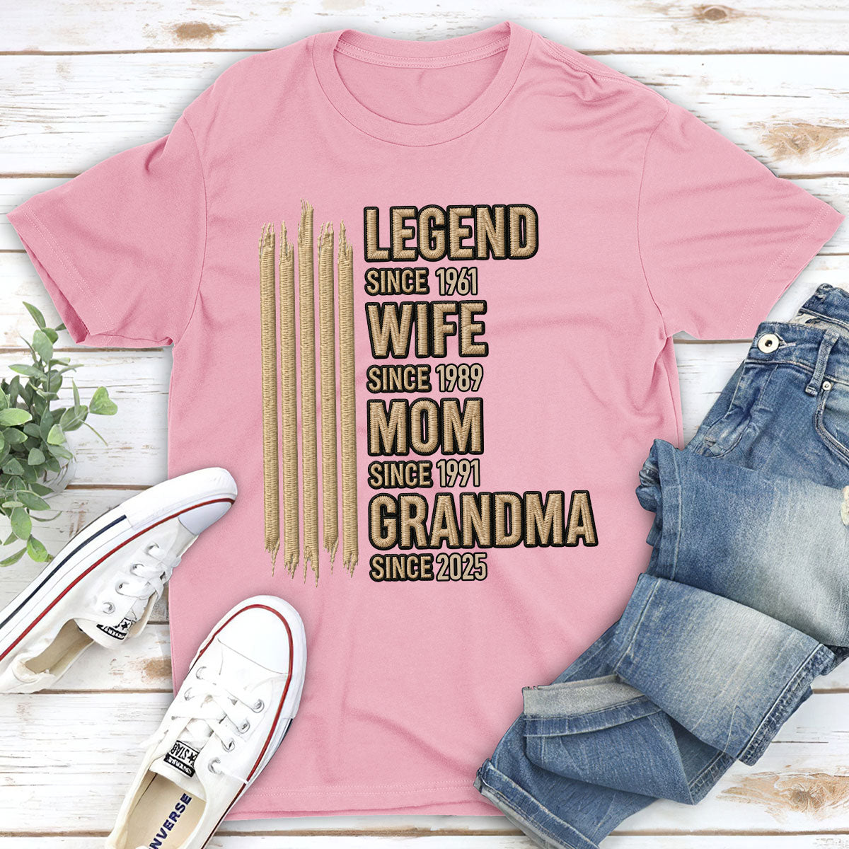 Custom Mother's Day Gift for Mom & Grandma • Grandma Mode On - Personalized Shirt