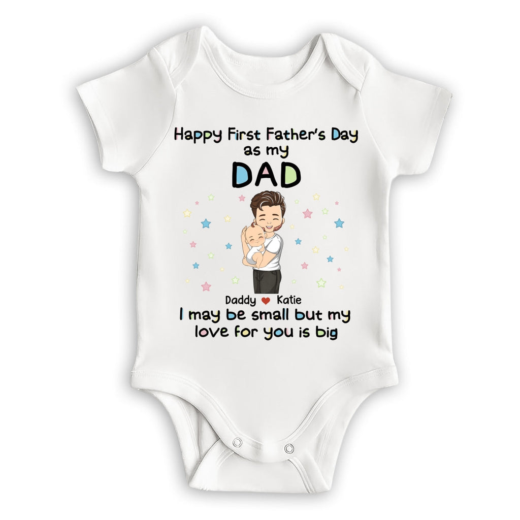 Daddy and Kid - Personalized Baby Onesie
