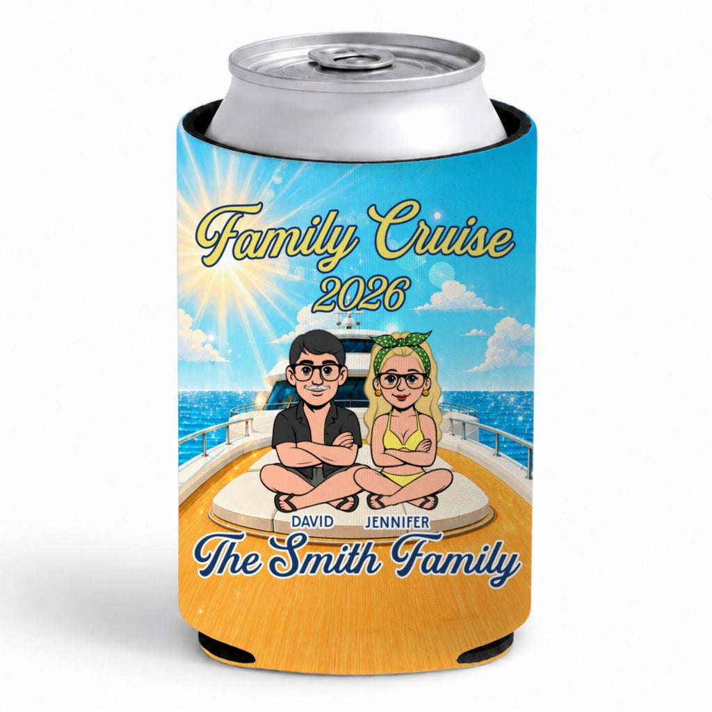 Making Summer Memories Together - Personalized Skinny Can Cooler