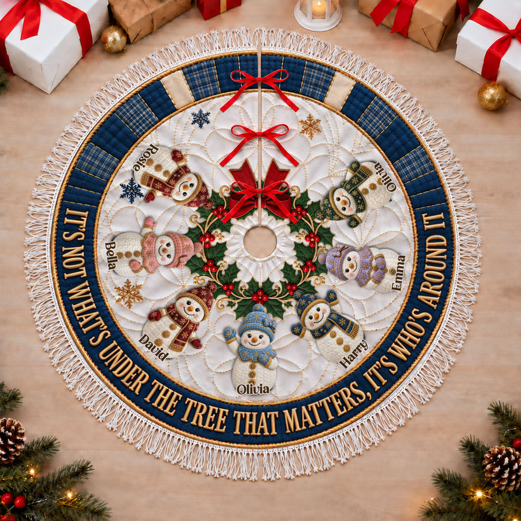 Together This Christmas - Personalized Tree Skirt