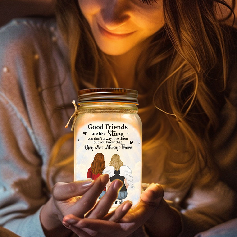 Always With Me - Personalized Mason Jar Light