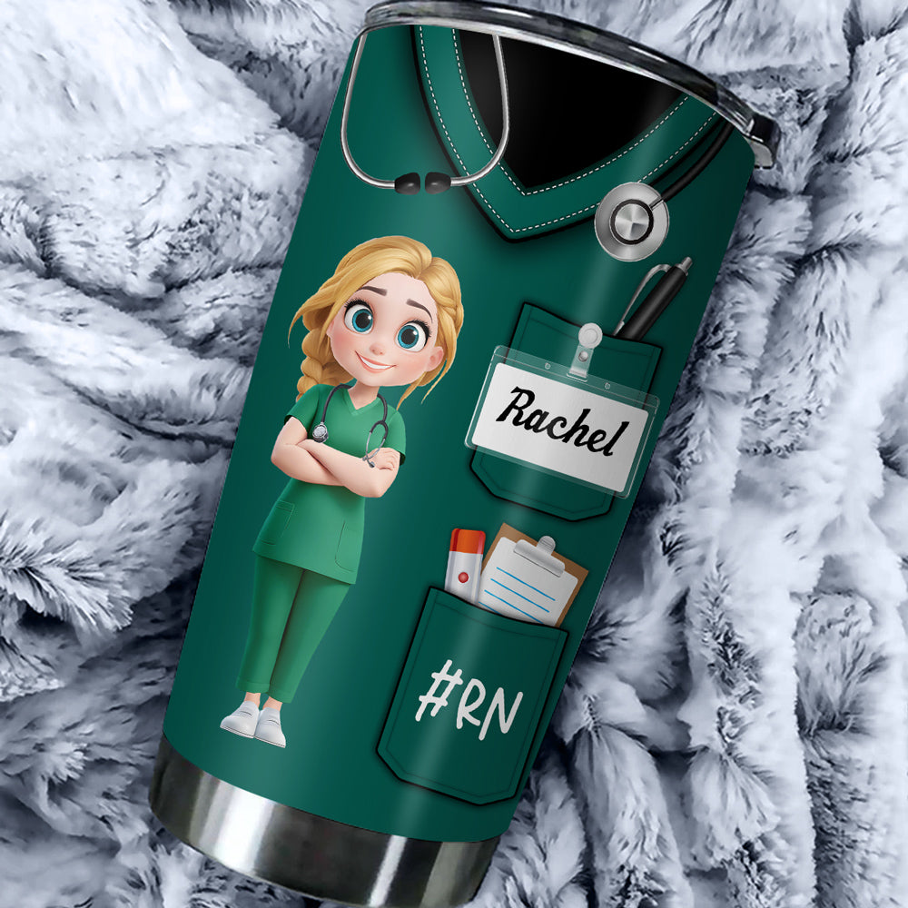 Nurse Nutrition Facts - Personalized Tumbler