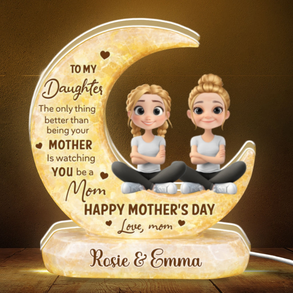 To My Daughter - Personalized Light Box
