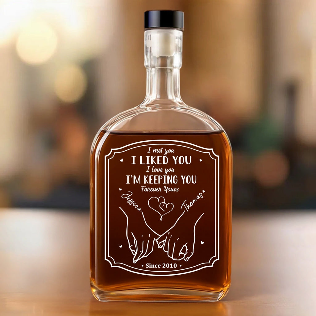Forever Yours - Personalized Spirits Decanter