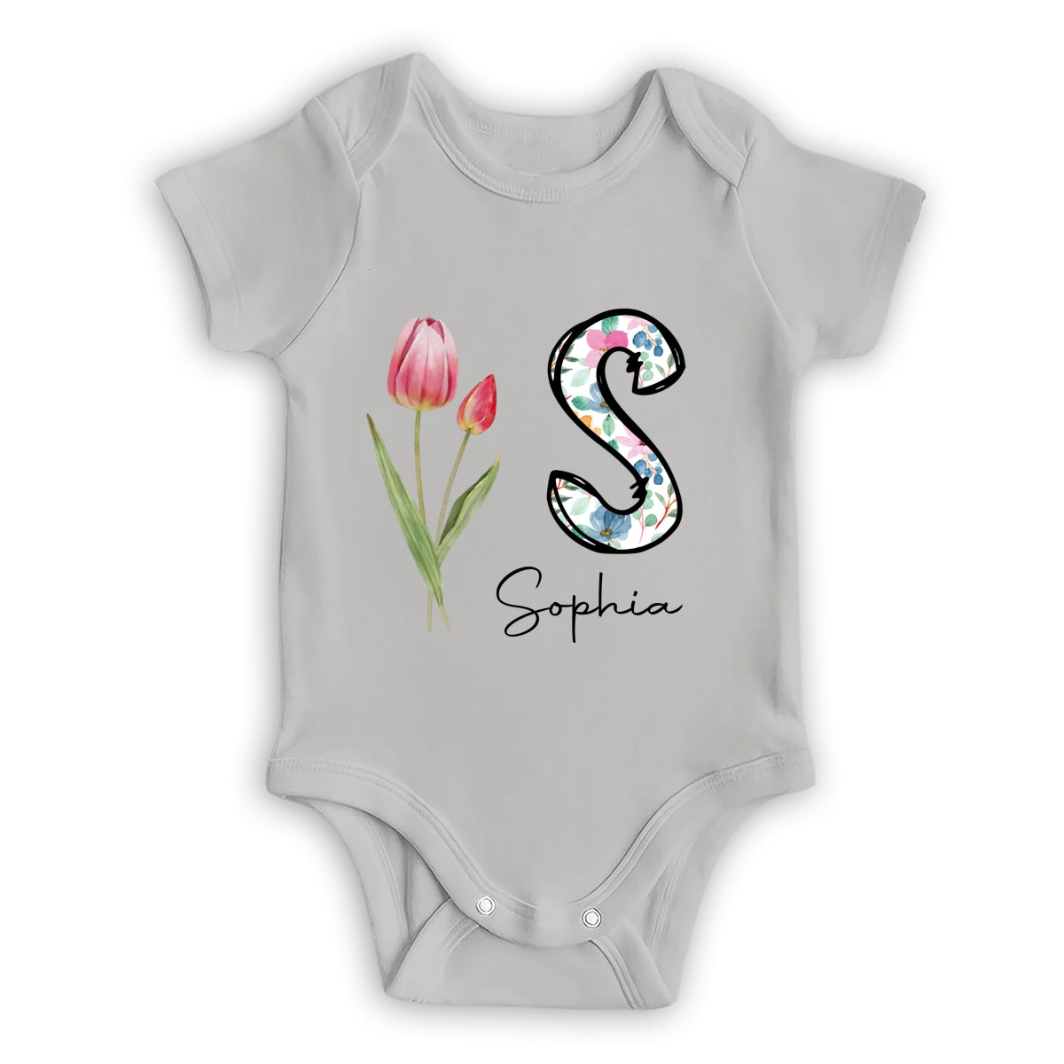 The Day An Angel Came To Me - Personalized Baby Onesie