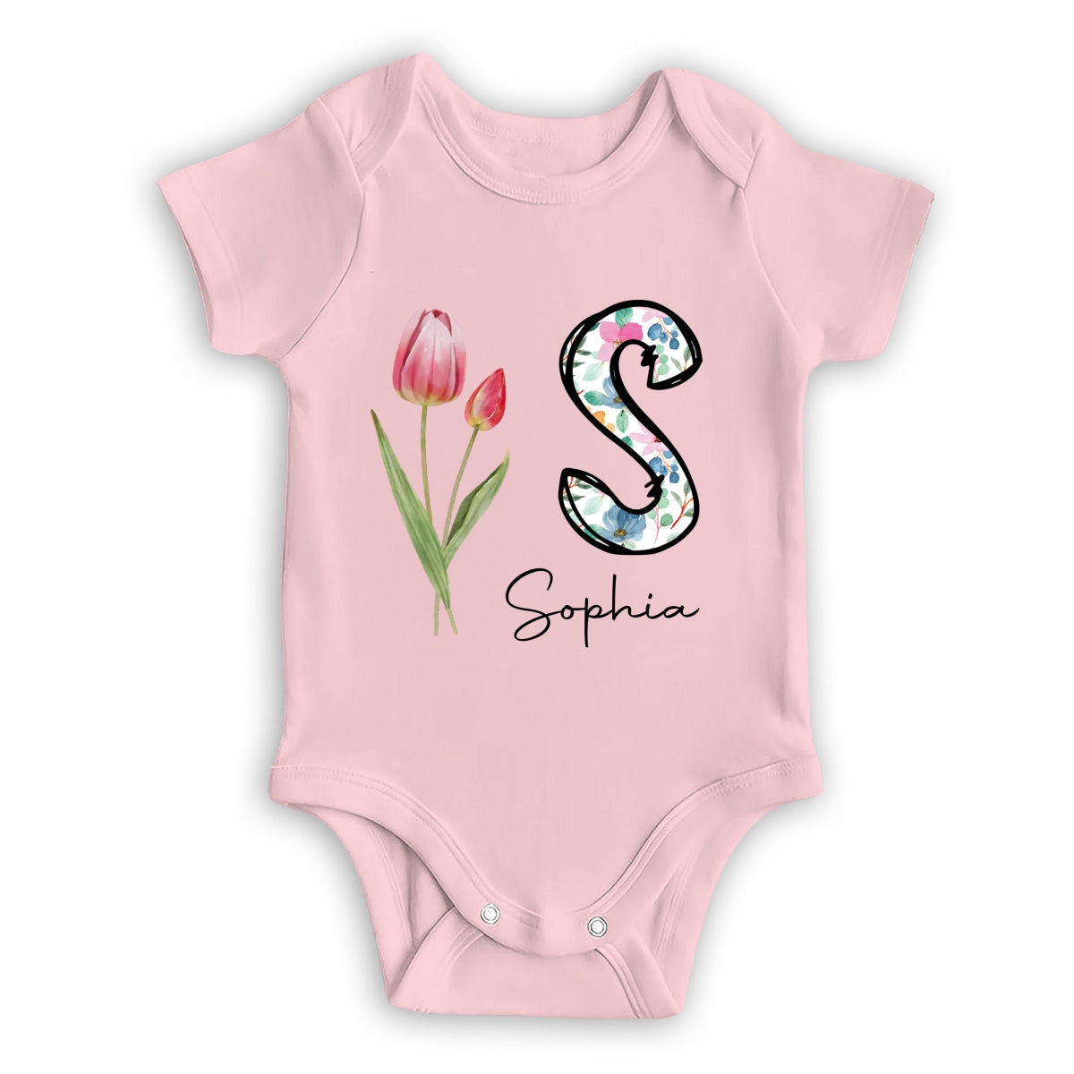 The Day An Angel Came To Me - Personalized Baby Onesie