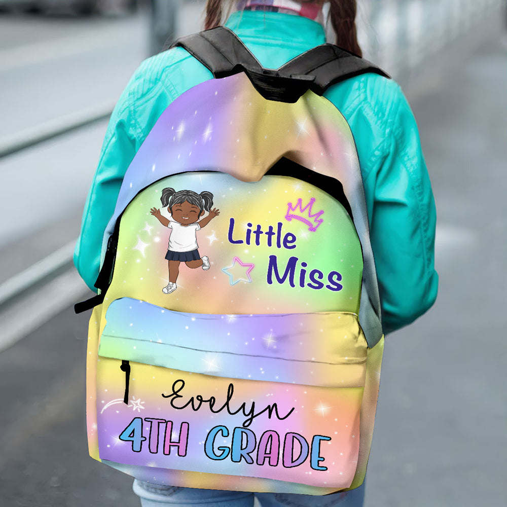 Little Miss - Personalized Backpack