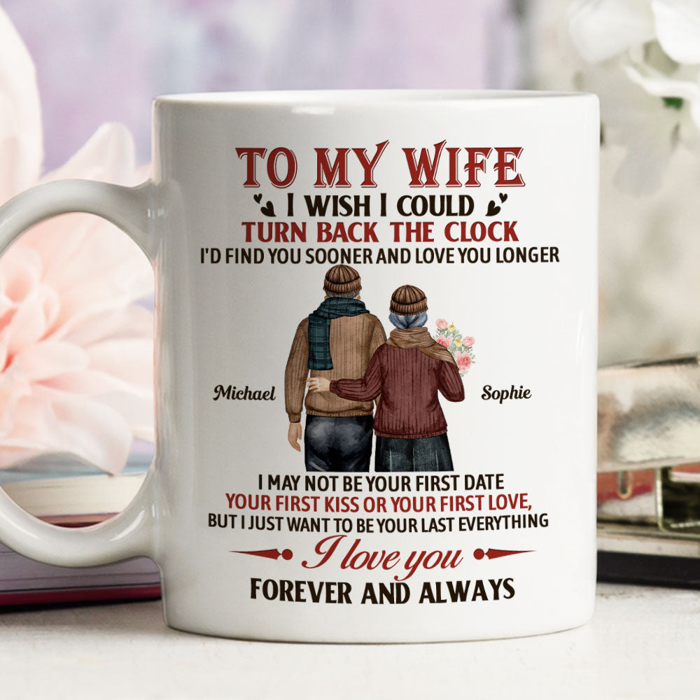 Custom Anniversary Keepsake Gifts For Couple • Forever And Always - Personalized Coffee Mug