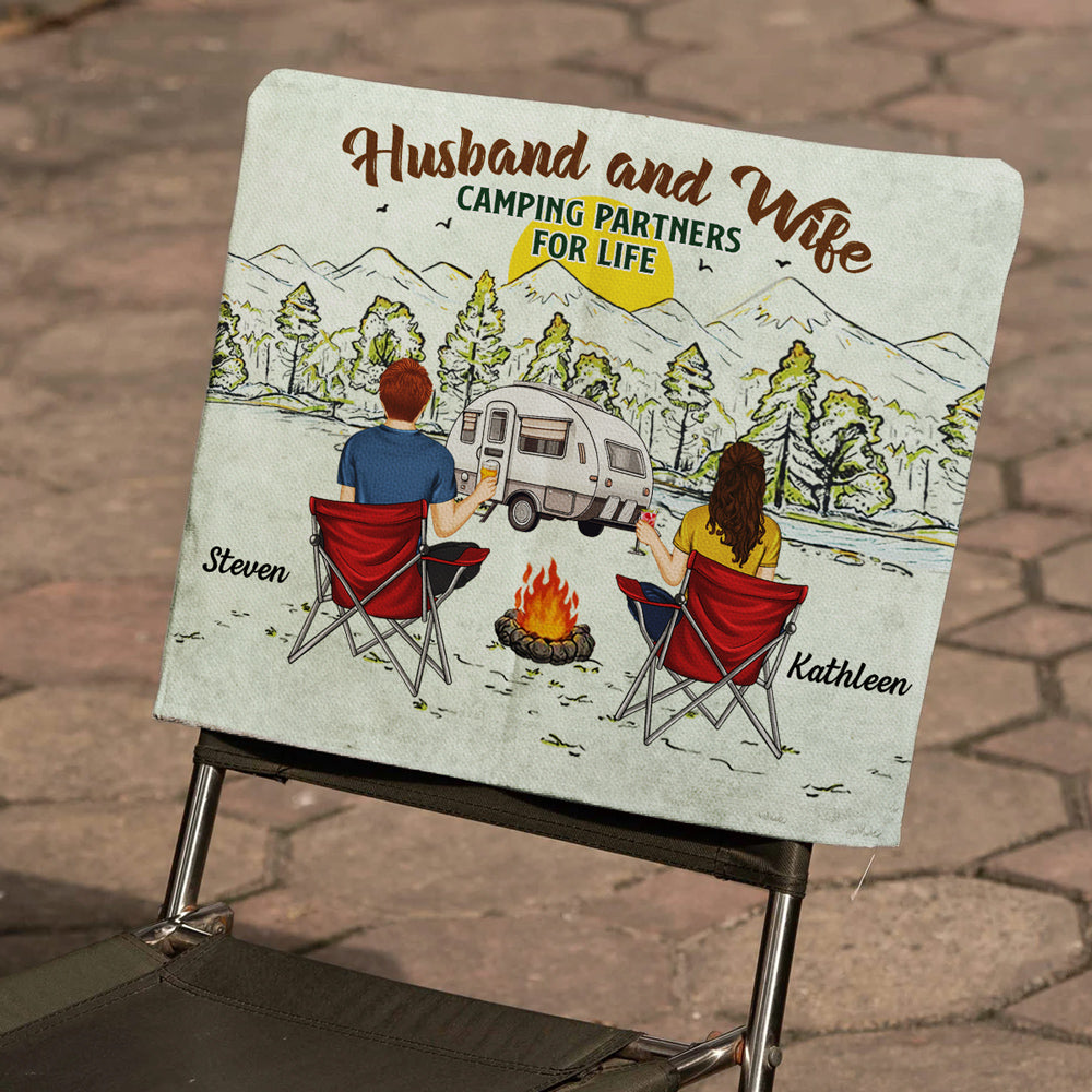 Camping For Life - Personalized Camping Chair Cover