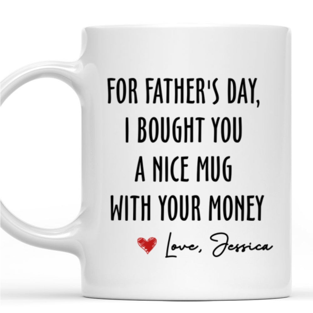 Custom Anniversary Keepsake Gifts For Couple • Mug For You - Personalized Coffee Mug