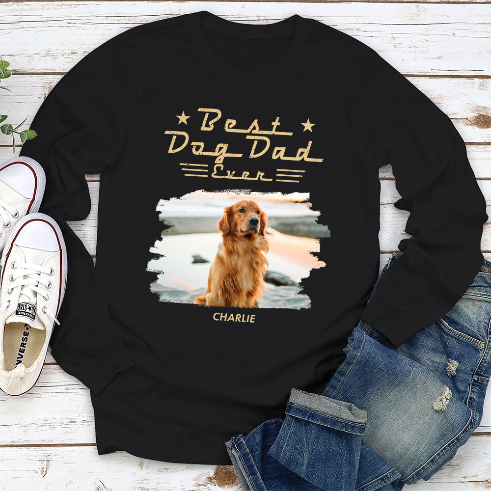 Custom Photo Christmas & Birthday Keepsake Gift • Best Classic Dog Photo - Personalized Shirt - Classic Tee
