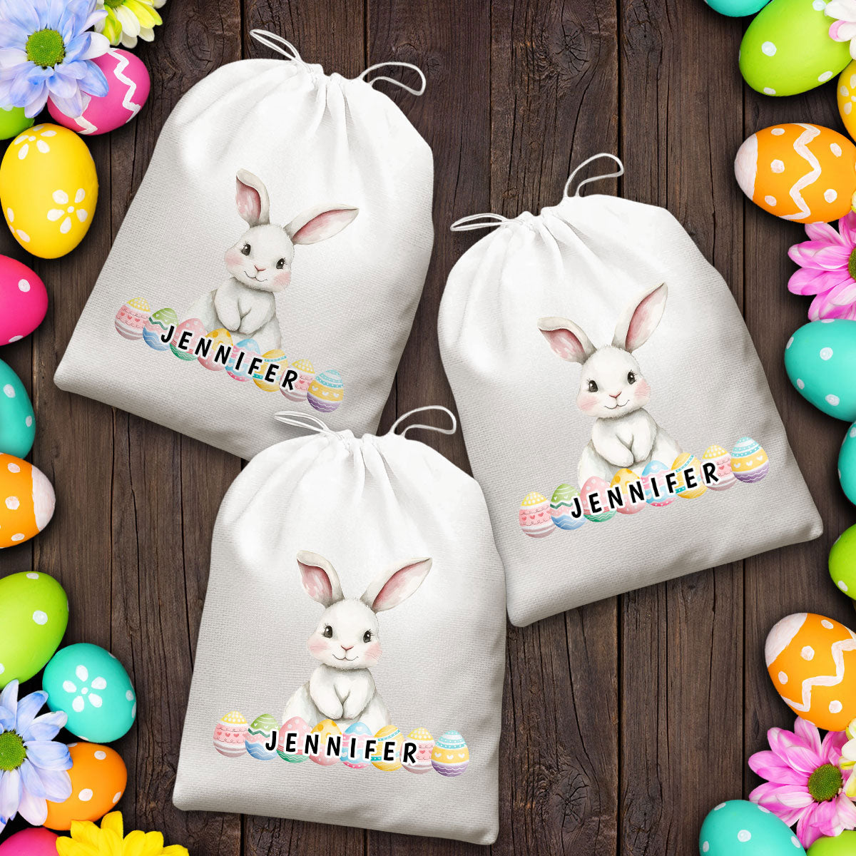 Happy Easter - Personalized Favor Bag