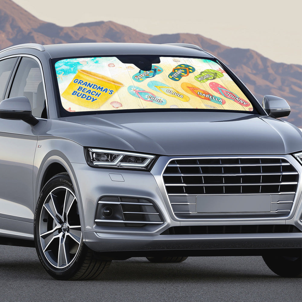 Grandma Beach Buddy - Personalized Car Sunshade