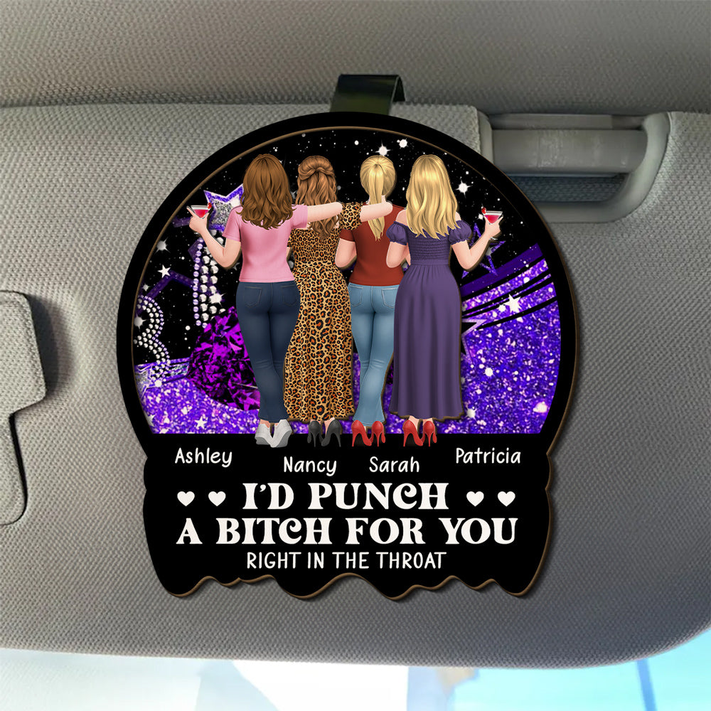 You Keep Me Sane - Personalized Car Visor Clip
