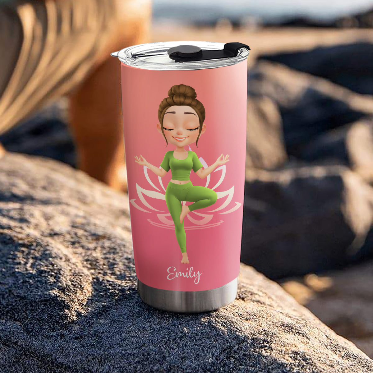 Peaceful Mind - Personalized Tumbler