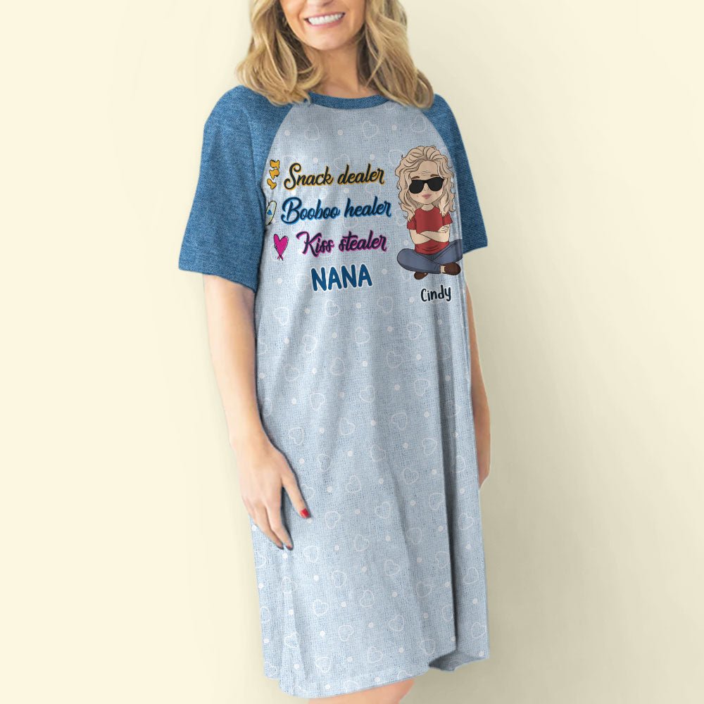 Booboo Healer - Personalized 3/4 Sleeve Dress