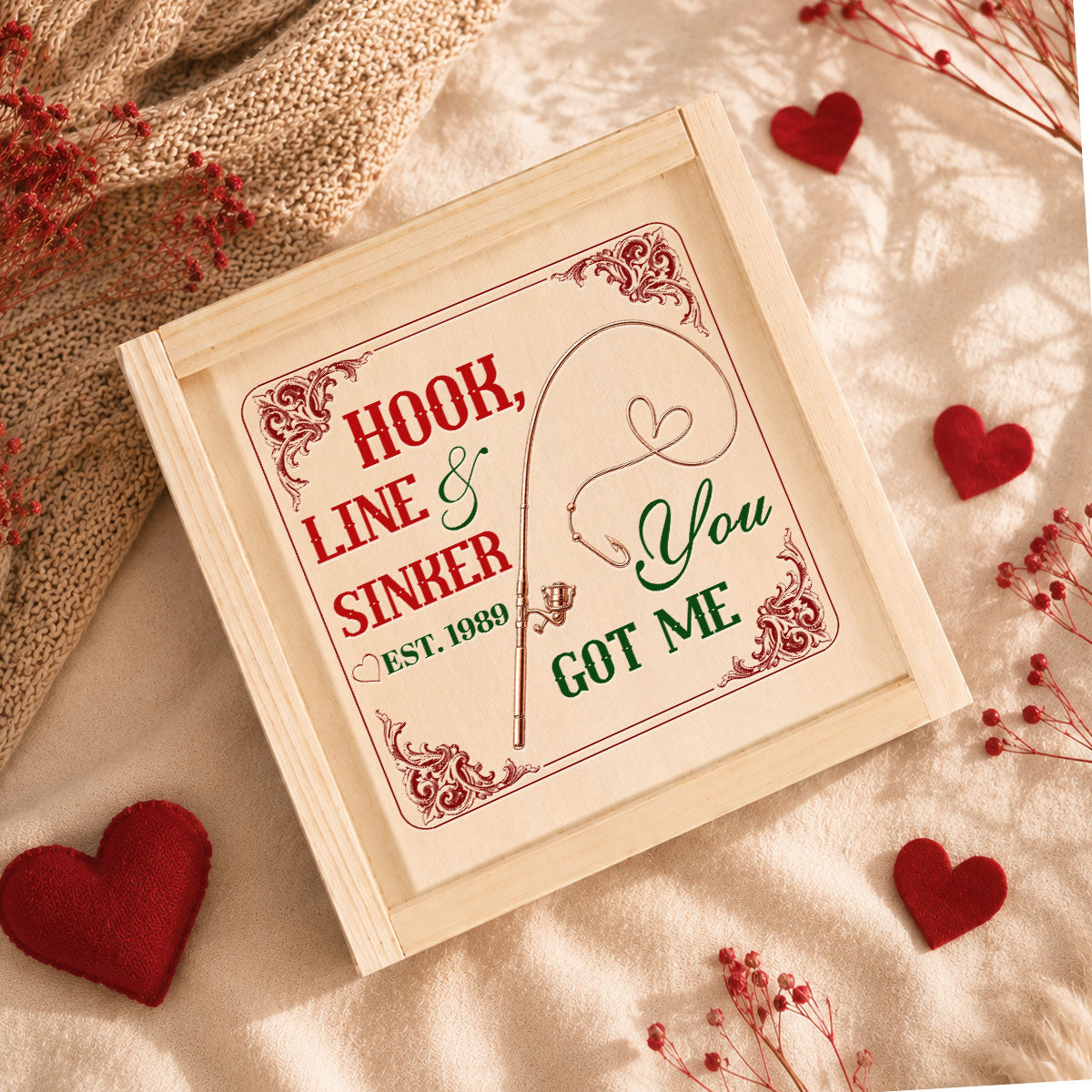 Hooked on You Forever - Personalized Fishing Lure